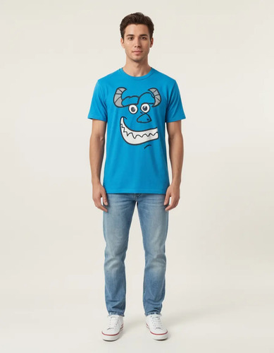 Playera Camiseta Monsters Pelicula Mike Sulley Personajes