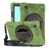 Funda Verde Soporte Para Samsung Galaxy Tab A7