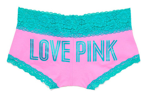 Boy Short Victoria's Secret Pink 359 Original Pilar