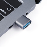 Cabo Adaptador Otg  Usb-c Tipo- Type-c Macho X Usb 3.0 Fêmea