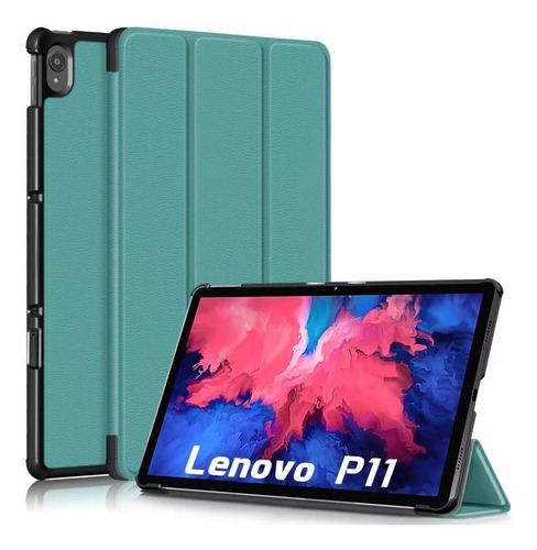 Funda Inteligente  + Lámina Para Tablet Lenovo Tab P11 