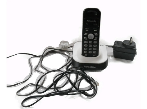 Telefono Inalambrico Panasonic Kx Tg 1301 Blanco Negro Usado