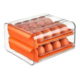  Canasta Porta Huevos Organizador X32 Con Tapa Cocina Nevera
