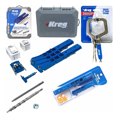 Combo Sistema Kreg Jig R3 320 + Pinza 2 + Expansion Pack