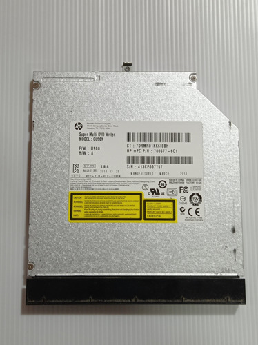 Unidad De Dvd Lap Hp 15-r  15-g 15-p M/gu90n N/p 700577-6c1