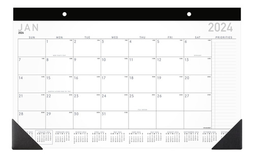 At-a-glance® Calendario Mensual Contemporaneo De Escritorio,