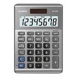 Casio Ms-80b Calculadora De Escritorio De 8 Dígitos, Platead