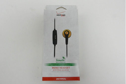 Auricular Mono Con Conector Universal De 3,5 Mm