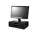 Suporte Para Monitor Ergonômico 2 Gavetas Mesa Escritório P