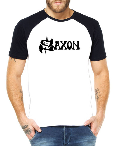 Camiseta Raglan Saxon 100% Poliéster