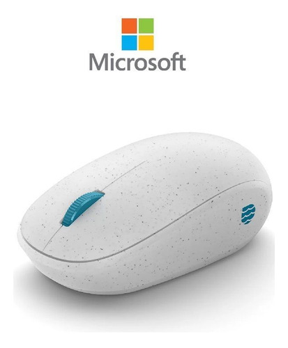 Mouse Microsoft Bluetooth Ocean Plastic Branco Pontilhado