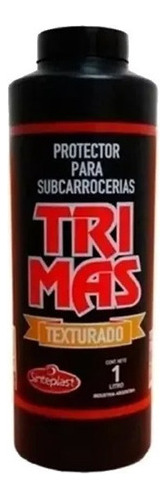 Pintura De Subcarroceria Auto Al Agua 1lt Negro Trimas Mm