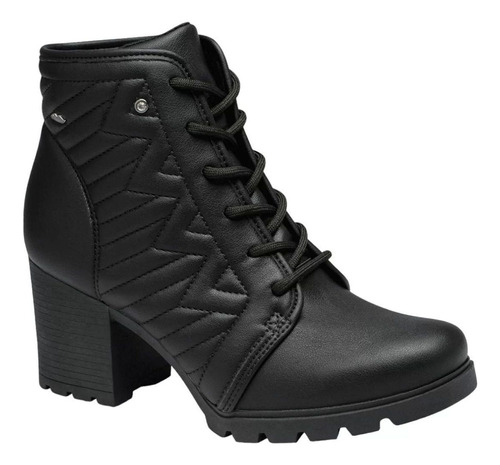 Bota Feminina Dakota Coturno Salto Alto Cano Curto G9602 Pre