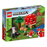 Lego 21179 Minecraft La Casa Champiñon 272 Piezas