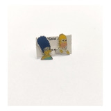 Aretes Broquel Los Simpsons Joyería Fina Plata .925