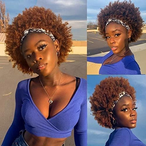 Peluca - Krsi Faux Hair Bun Extensions Afro Deep Kinky Curly