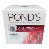Crema Ponds Age Miracle Noche 50 Gr Antiarugas