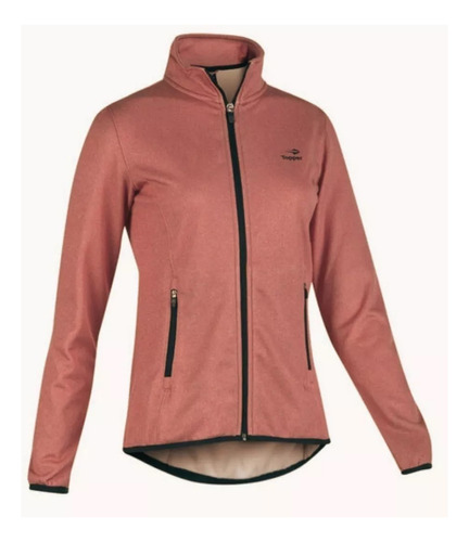 Campera Topper Fz Poly Fleece Wmn Deportiva Frisada Asfl70