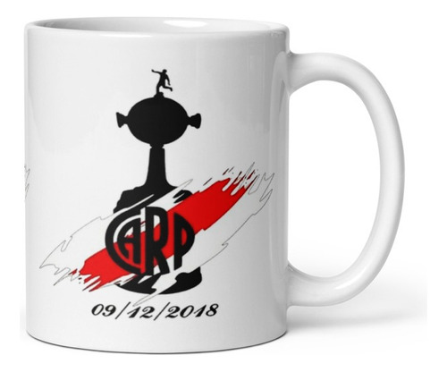 Taza De Cafe Ceramica River Plate Carp Futbol Argentino