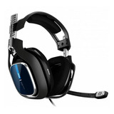 Headset Gamer Astro Gaming A40 Tr Preto/azul 939-001788 Cor Preto Cor Da Luz N/a