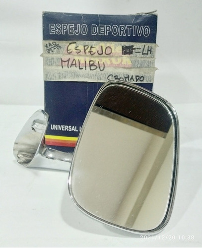 Espejo Chevrolet Malibu Izquierdo Cromado 1978 Foto 3