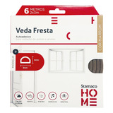 Veda Fresta Modelo D Marrom - 6 Metros Stamaco Home