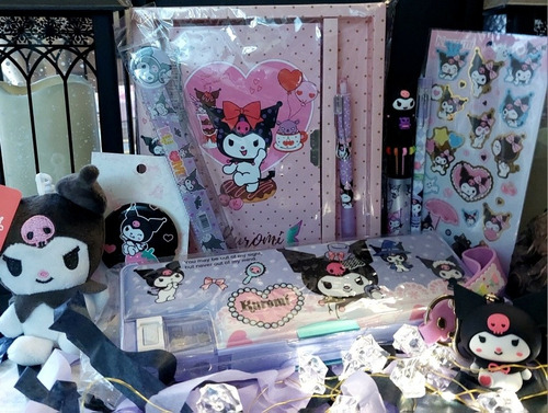 Hello Kitty & Kuromi Set 9pzas