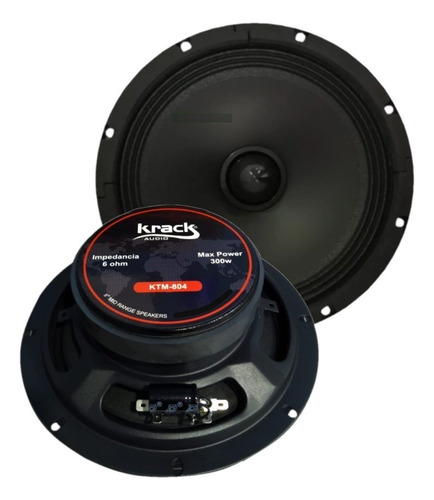 Par Medio Rango Krack 8 Ktm-804 150w Rms Open Show