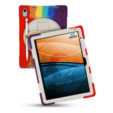 Teknet Funda Correa Para iPad 10 Gen 10.9 2022 Rudo Case Color Rojo Colores