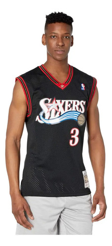 Jersey Nba 76ers Allen Iverson 97 Mitchell & Ness Baloncesto | Envío gratis