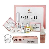 Kit Lash Lifting Com Tintura E Oxidante Permanente De Cílios