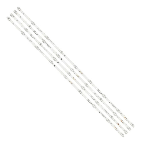 Set Tiras Leds Para Tv Samsung 55 / Un55nu7095 / Un55nu7095g