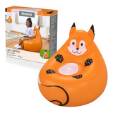Sillon Inflable Pelota Animales Puff Niños Bestway 75116
