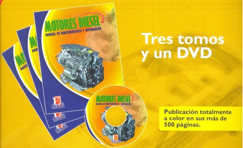 Libros Motores Diesel Mantenimiento Y Reparación - 3 Tomos 