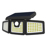 Lampara Reflector Solar Con Sensor Para Muro O Jardín