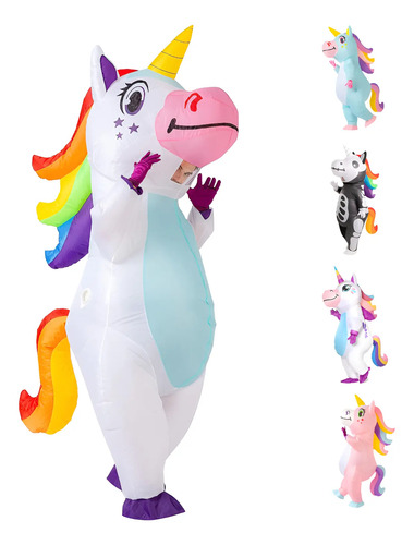 Disfraz De Unicornio Inflable Para Adultos | Envío gratis