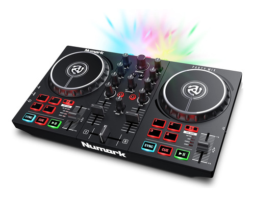 Numark Party Mix Ii - Controlador De Dj Con Luces De Fiesta.