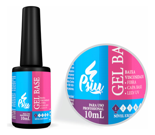 Gel Base Psiu Maior Aderencia 10ml