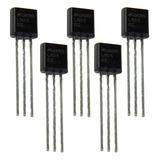 5 Sensor Temperatura Analogico Lm35 Original To92 P/arduino