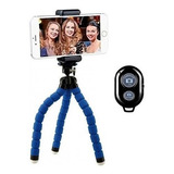 Mini Tripode Selfie 27 Cm Ezra St04 Con Control Bluetooth 