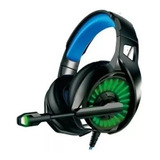 Auricular Gamer Gtc Hsg-603 Con Luz Microfono Para Consolas 