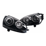 Set De Faros Vw Mk5 Rabbit / Gti / Jetta E-code 06-09