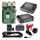 Raspberry Pi 4 8gb Case Aluminio Argon One Sd 32gb Hdmi Kit