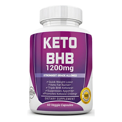 Pastillas Keto 1200mg (60 Cápsulas) Perdida De Peso Hecho Eu | Envío gratis