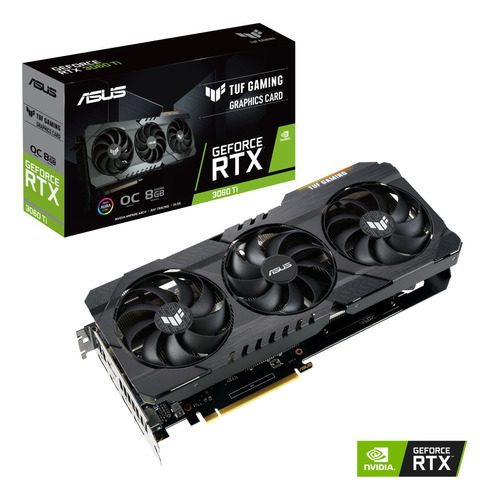 Placa Video Asus Tuf Gaming Rtx 3060 Ti ****novissima***