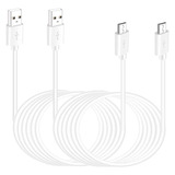 Siocen - Cable De Extensión Micro Usb De 16.4 Pies Para Wyze