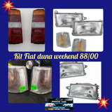 Optica+giros+faros Traseros  Fiat Duna Weekend 88/90