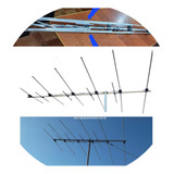 Antena Hd / Fm/ Rural Costera (con Balun) Sin Cable Coaxial 