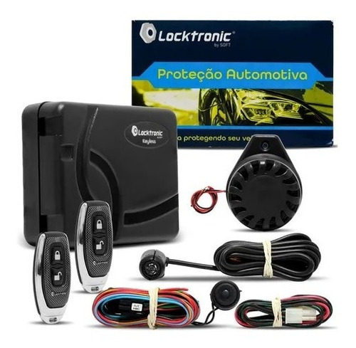 Alarme Automotivo Locktronic Block Soft Universal 2controles