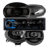 Combo Nakamichi Audio Estereo Bluetooth Parlantes 6 Y 6x9